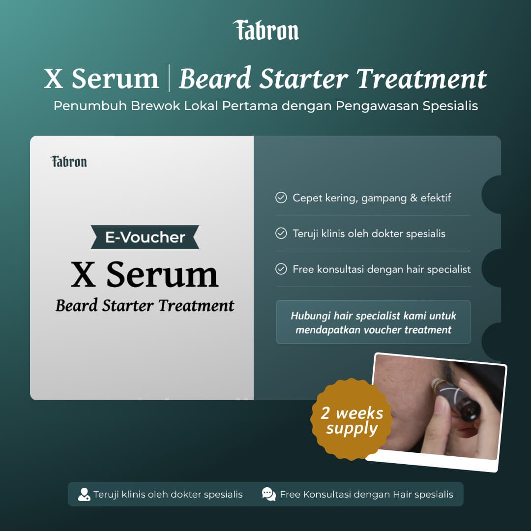 (e-voucher) X Serum - Beard Starter Treatment