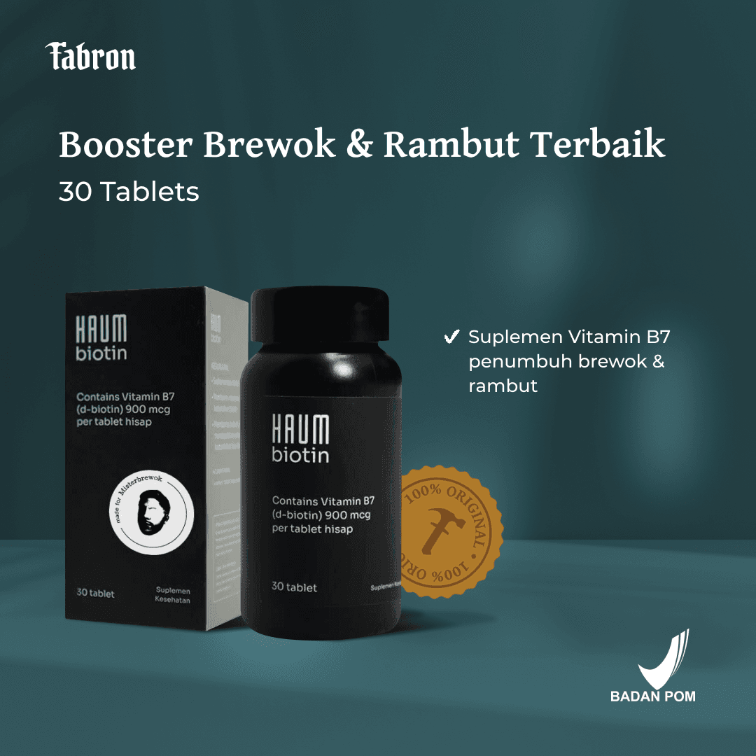 Biotin - Booster Brewok dan Rambut Terbaik